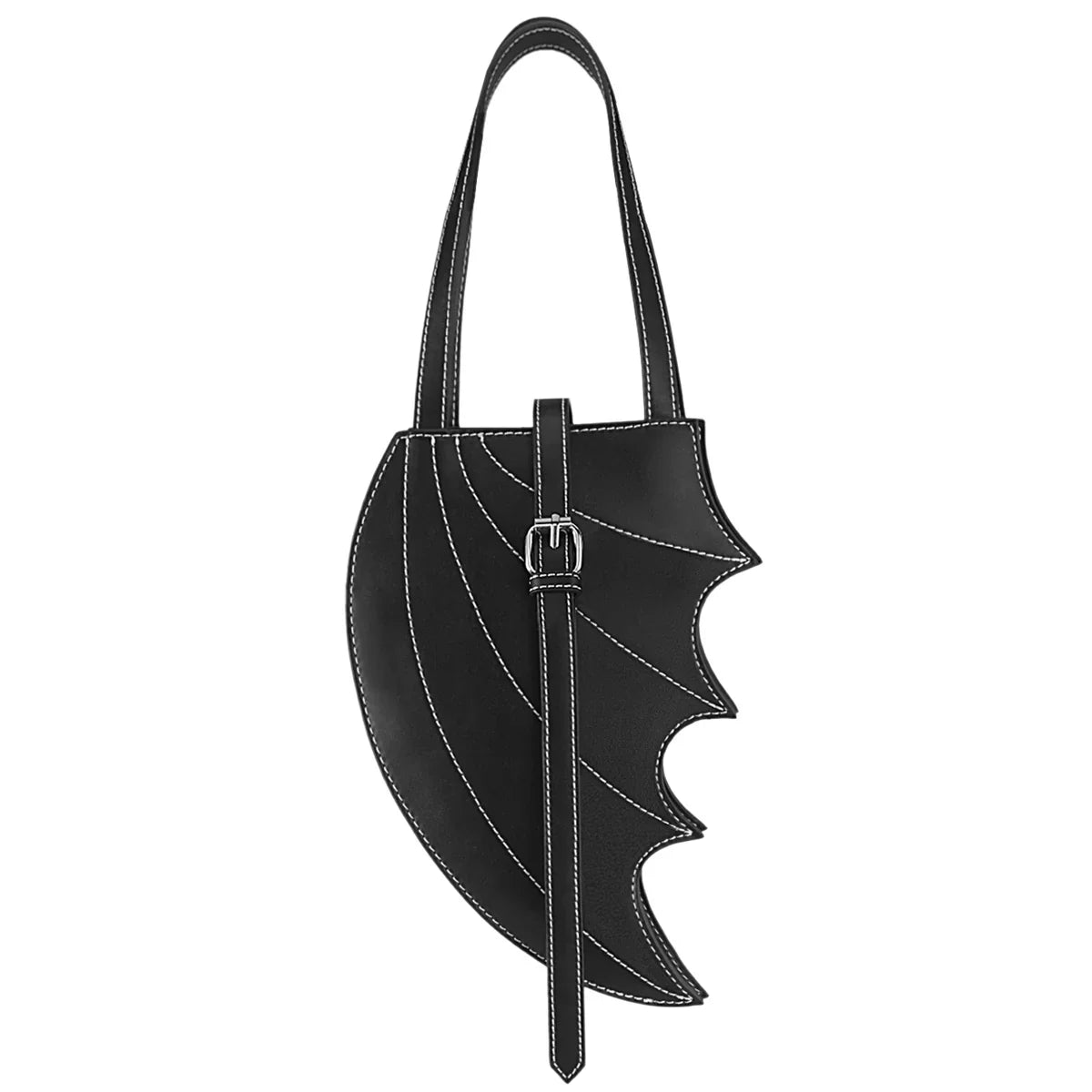 Demonia Faux Leather Batwing Handbag Main image