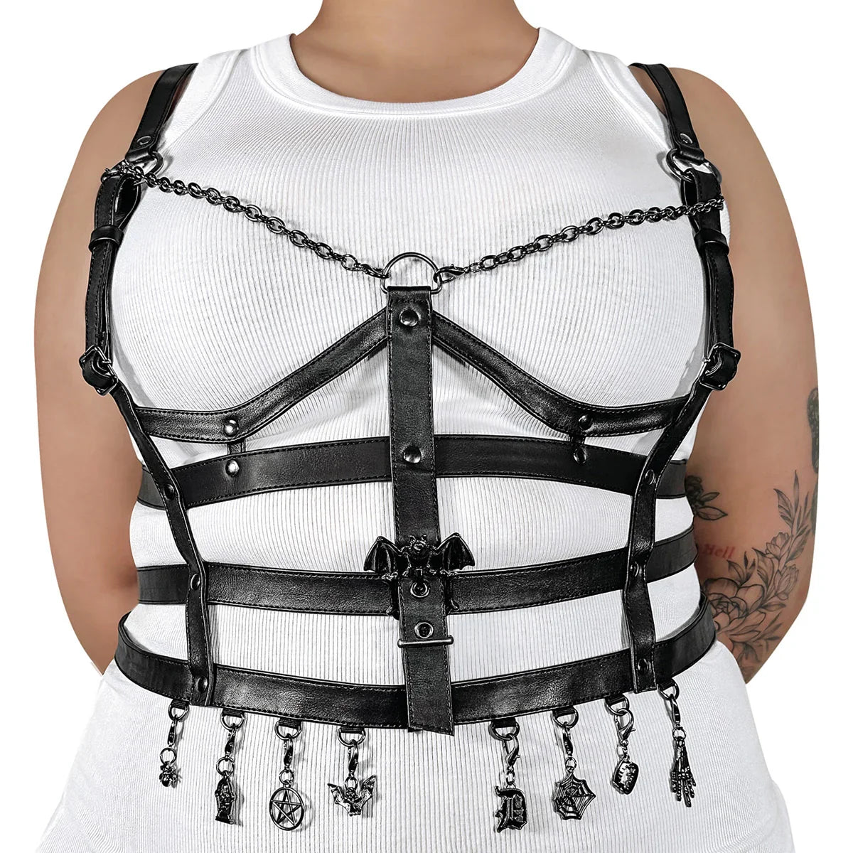 Demonia Cage Body Harness Secondary image