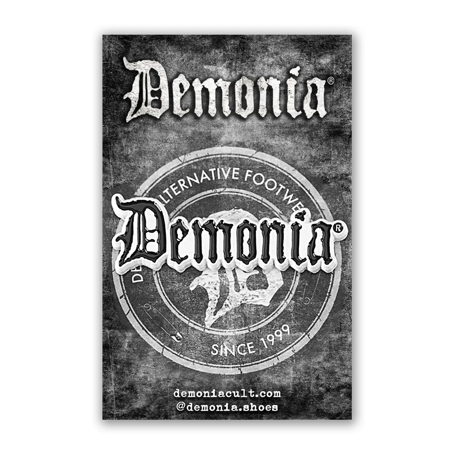 Demonia Logo Enamel Pin Secondary image