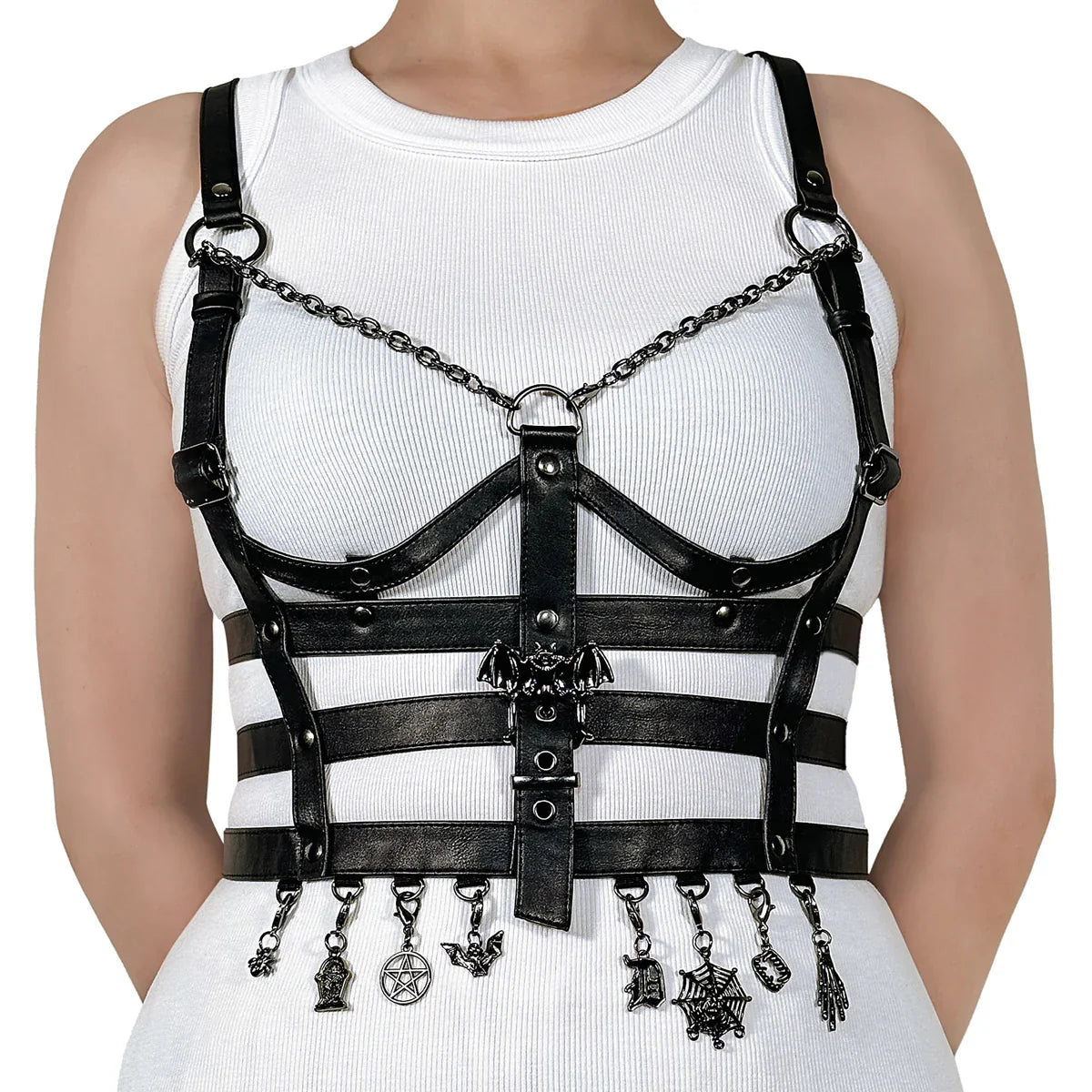 Demonia Cage Body Harness Main image